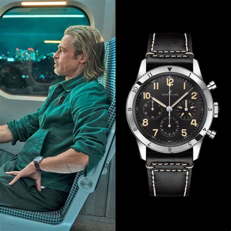 brad pitt bullet train breitling|vacheron constantin brad pitt.